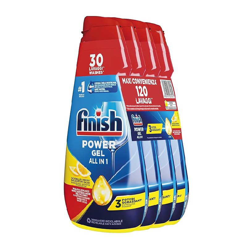 Finish Powergel Gel Detersivo fino al 50% di sconto Deal