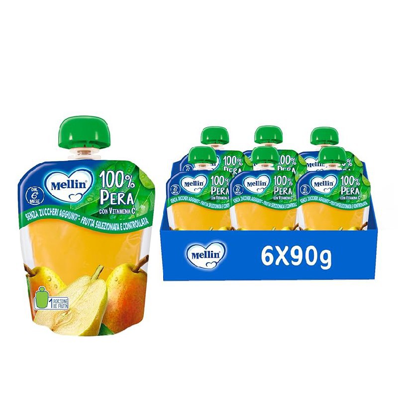 Mellin Pouch Merenda fino al 30% di sconto