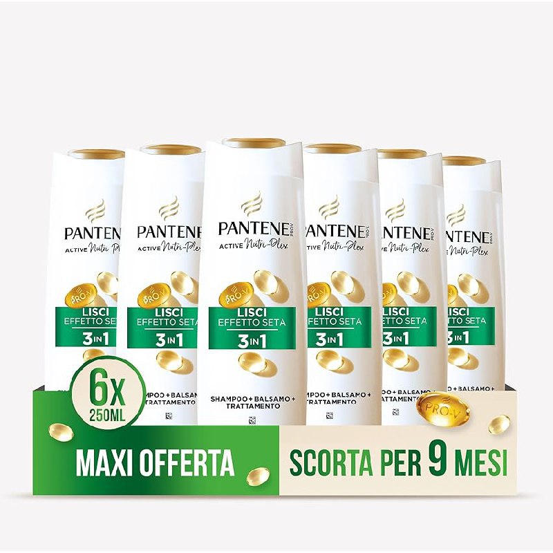 Pantene Shampoo 3in1: fino al 20% di sconto Offerta