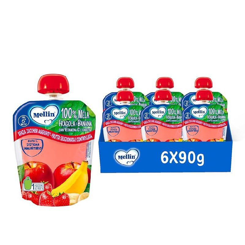 Mellin Pouch Merenda fino al 20% di sconto