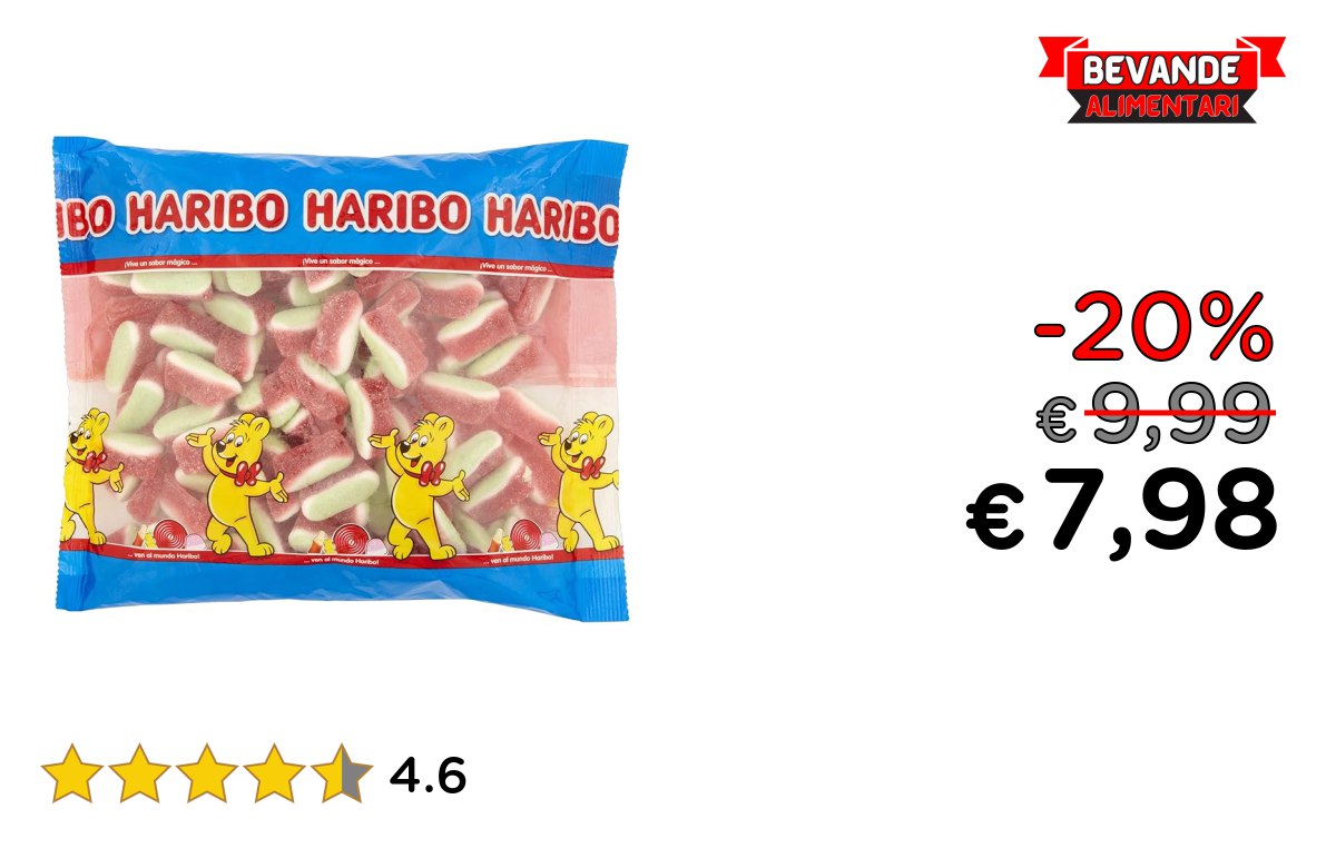 Haribo Anguria fino al 20% di sconto Deal
