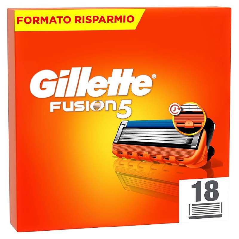 Gillette Fusion 5: Fino al 30% di sconto sui Ricambi