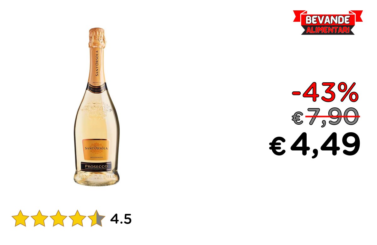 Sant’Orsola Prosecco: fino al 43% di sconto Deal