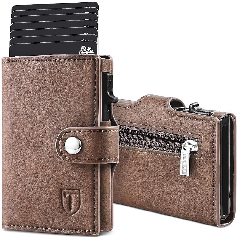 TENBST Portafoglio Uomo in Pelle fino al 20% di Sconto
