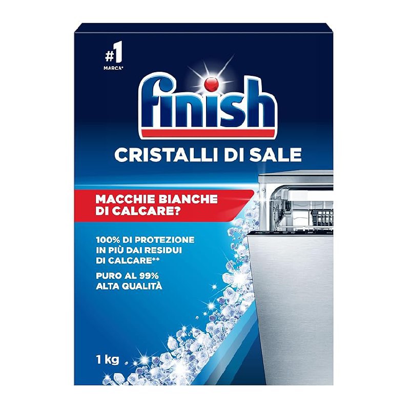 Finish Cristalli di Sale fino al 53% di sconto
