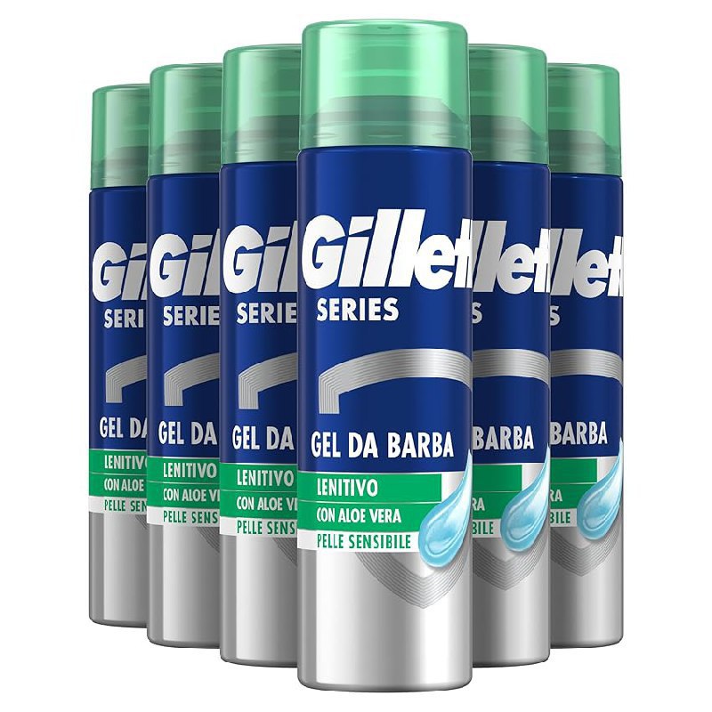 Gillette Series GEL DA BARBA fino al 50% di sconto