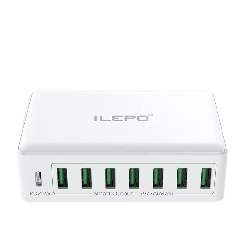 Caricatore USB Multiplo 8-Porte fino al 60% di sconto Deal