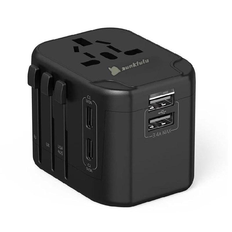 Adattatore da Viaggio Universale fino al 58% off Deal