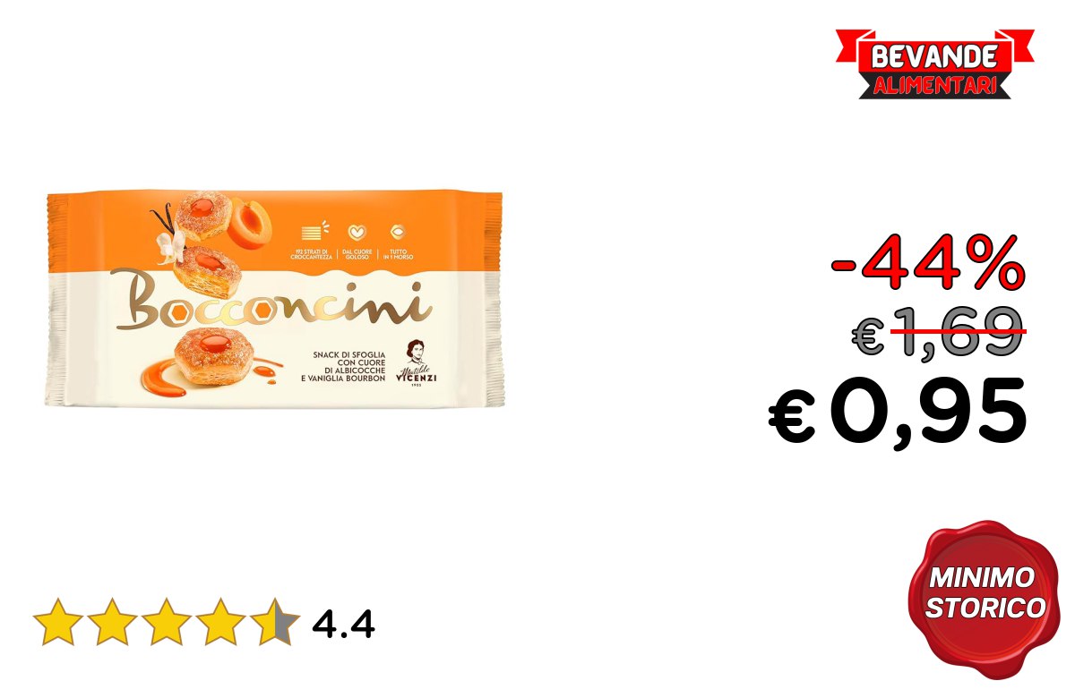 Matilde Vicenzi Bocconcini fino al 44% di sconto
