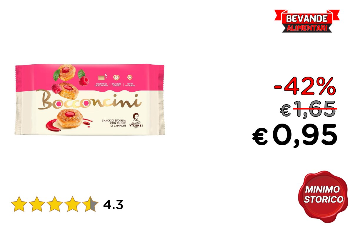 Matilde Vicenzi Bocconcini fino al 42% di sconto