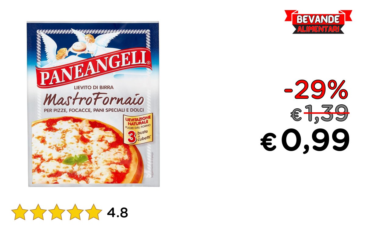 Paneangeli Lievito di Birra – fino al 29% di sconto Deal
