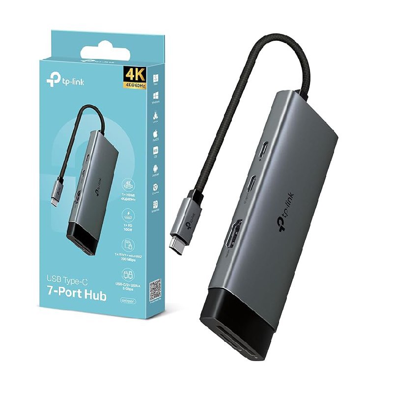 TP-Link UH7020C Hub: fino al 50% di sconto Offerta