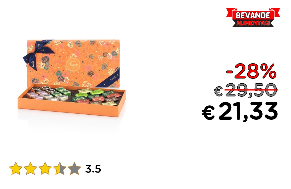 Venchi – Collezione Murrine: fino al 28% off Deal