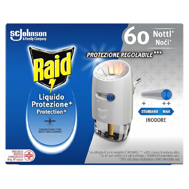 Raid Liquido Elettrico: fino al 40% di sconto su Amazon