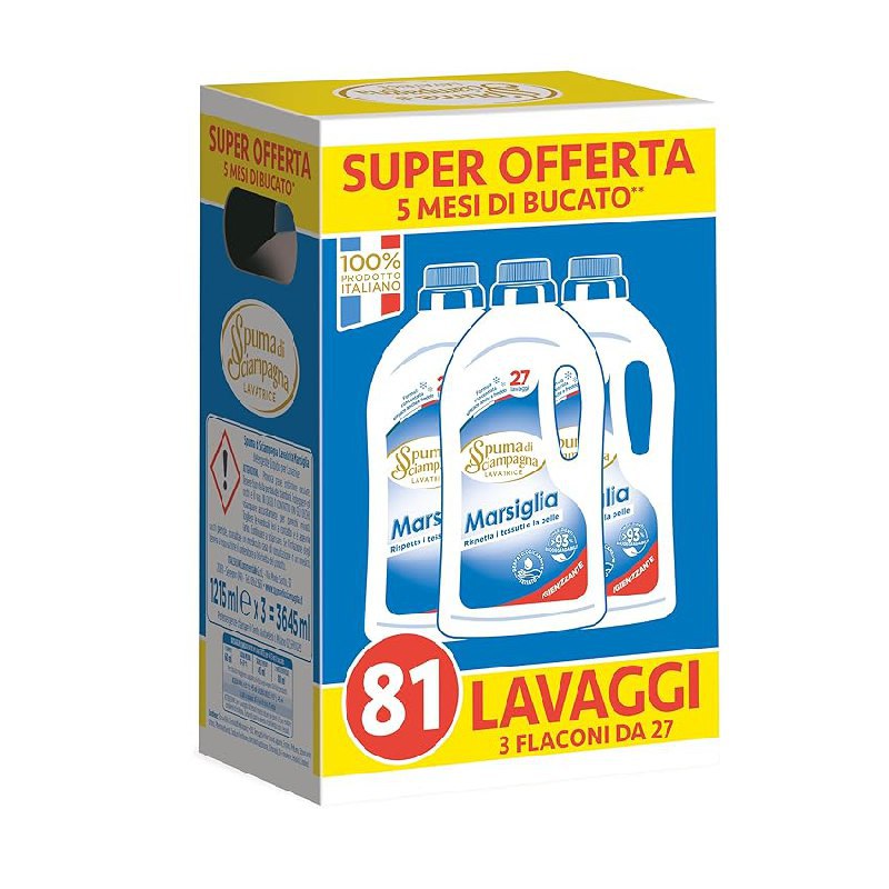 Spuma di Sciampagna Marsiglia fino al 42% di sconto