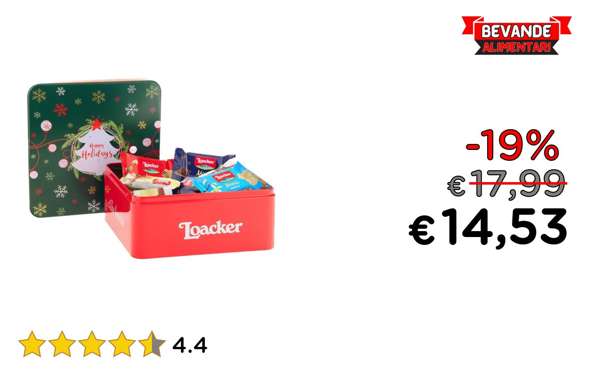 Loacker – Latta fino al 19% di sconto Deal
