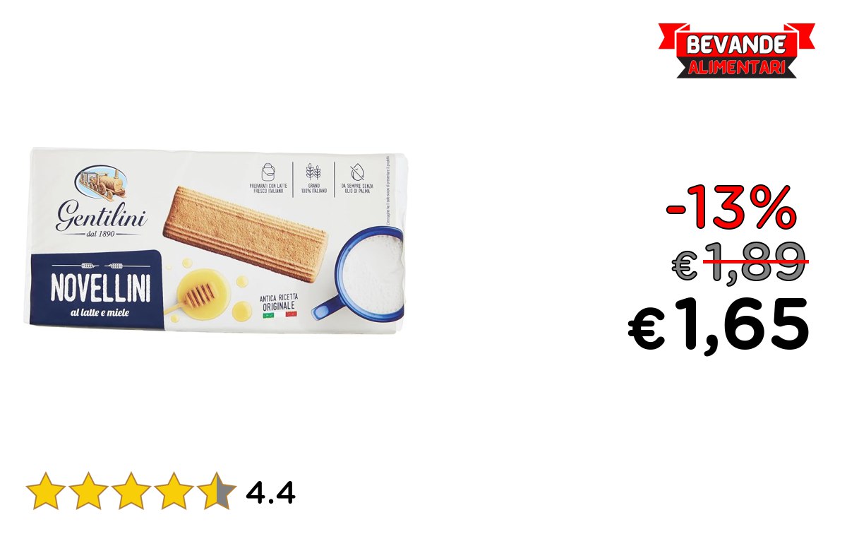 Gentilini Novellino – Fino al 13% di sconto Affare