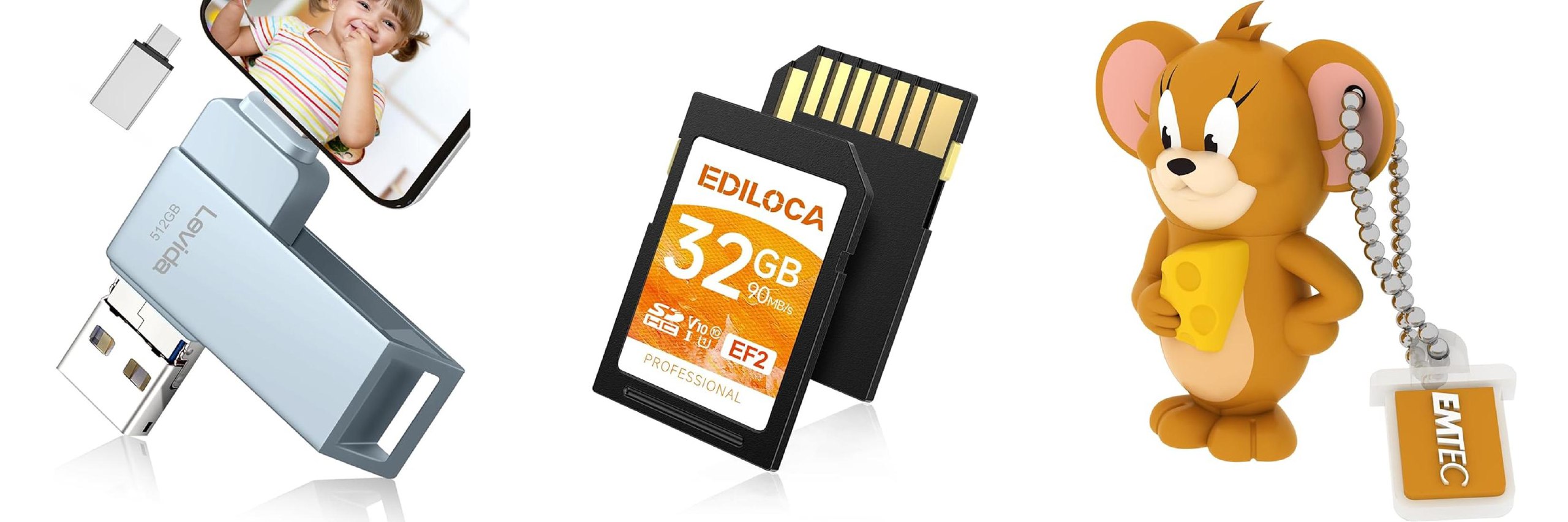 Chiavetta USB 512GB Levida: fino al 39% di sconto Deal