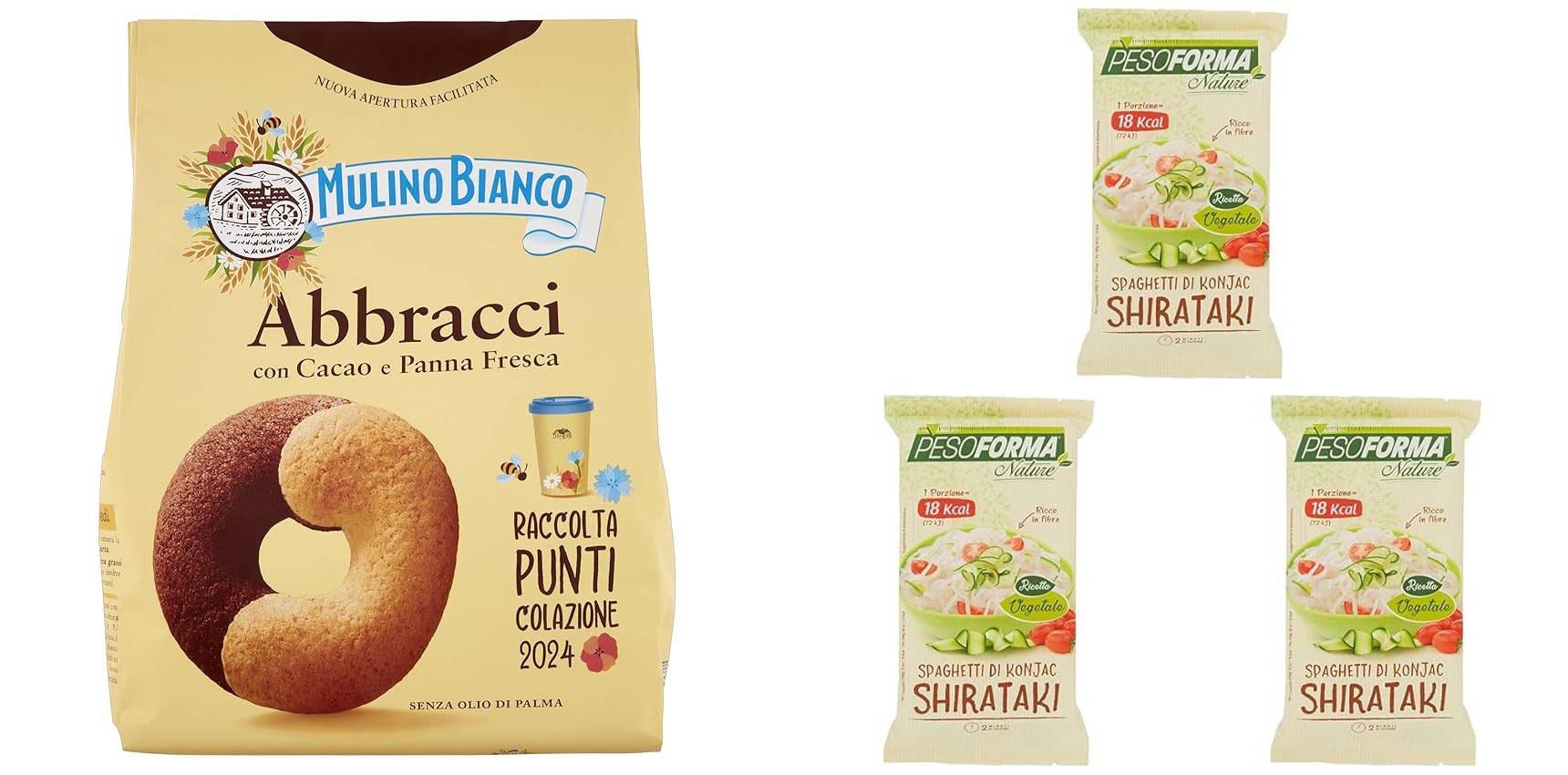 Mulino Bianco Biscotti e Pesoforma Nature fino al 24% di sconto