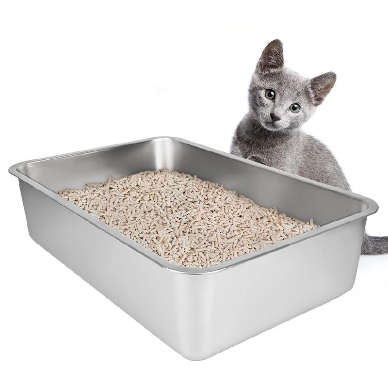 Lettiera per gatti in acciaio inox: sconti fino al 20% Deal