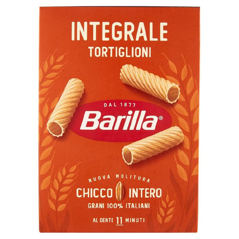 Barilla – Pasta Tortiglioni Integrali fino al 39% di sconto
