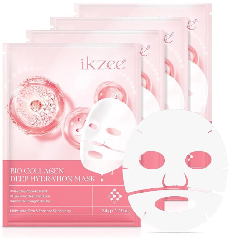 Set di 4 Maschere al Collagene fino al 30% Offerte