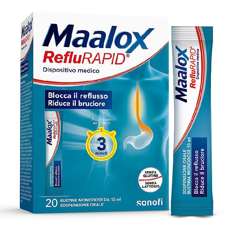 Maalox Reflurapid fino al 32% di sconto
