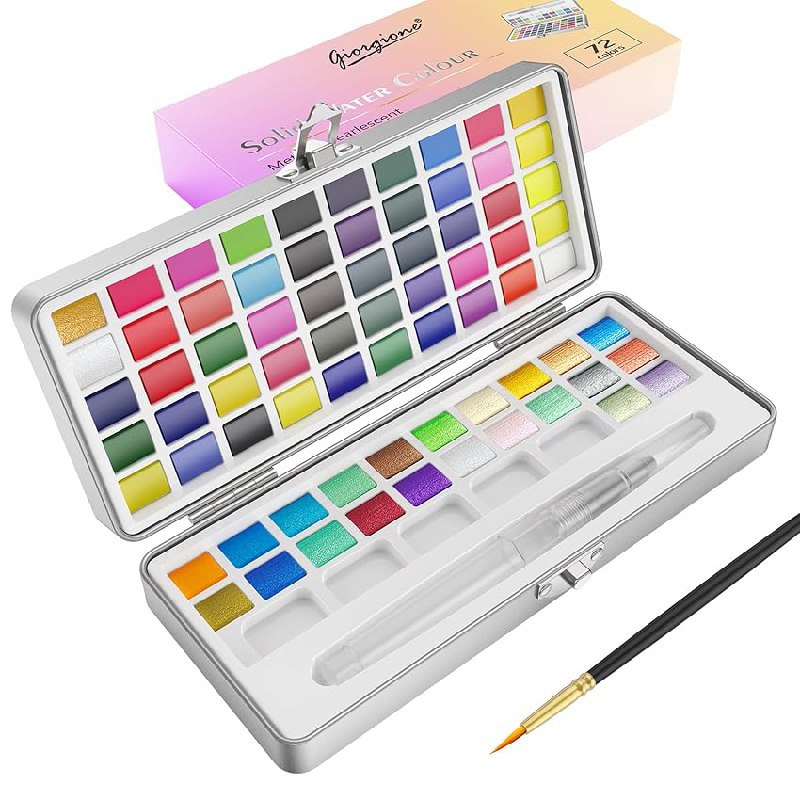 Set di 72 Colori ad Acquerello: fino al 43% di sconto
