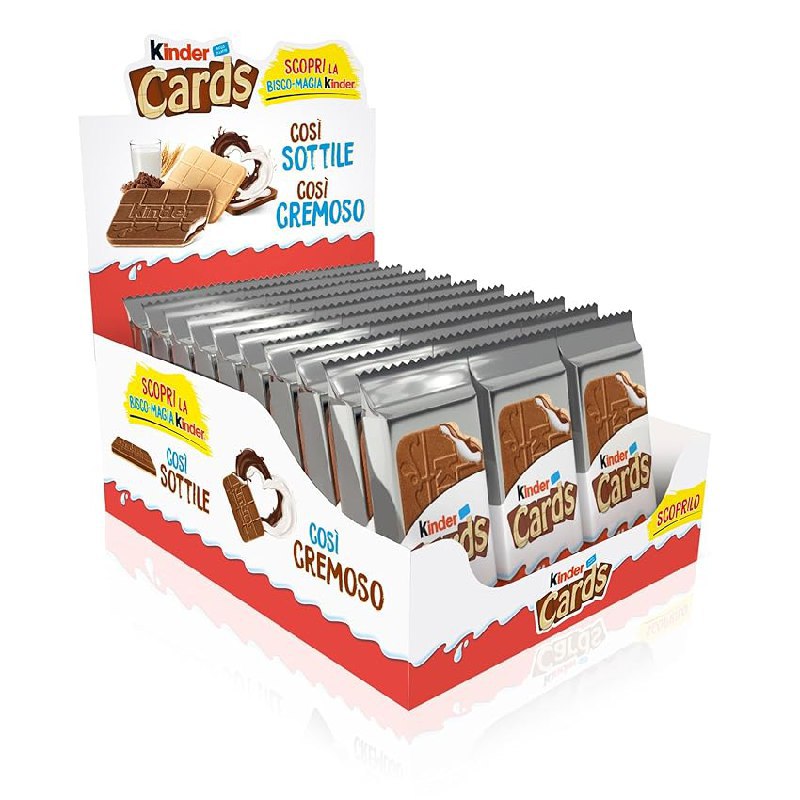 Kinder Cards – Biscotti Ripieni fino al 42% off Deal