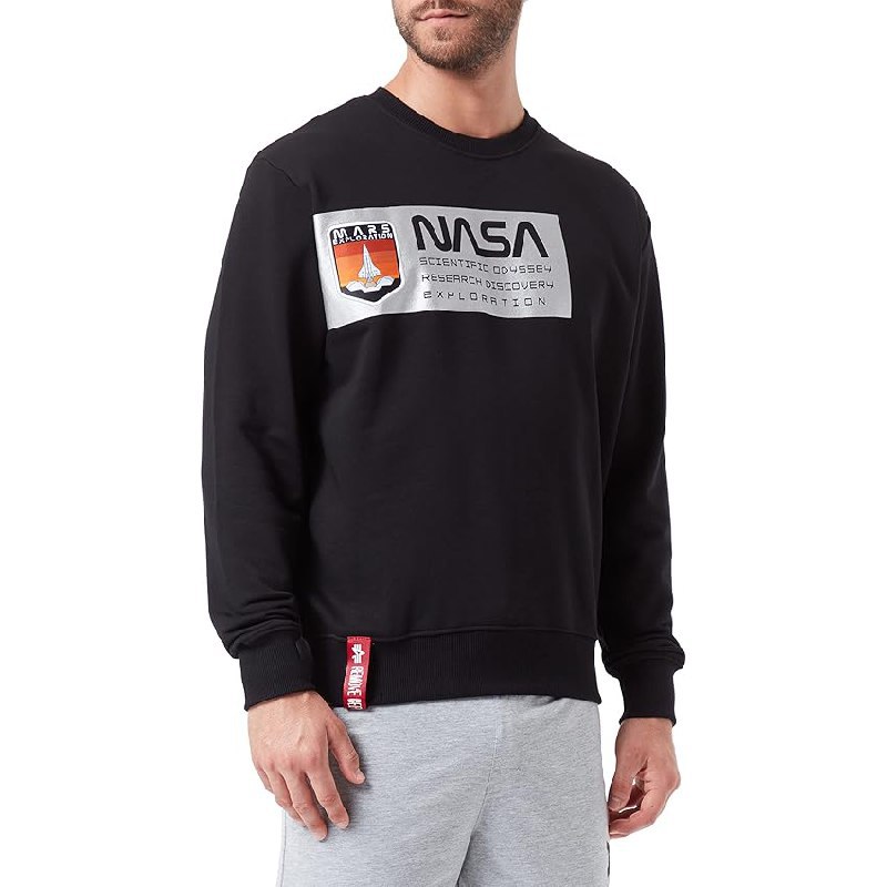 Alpha Industries Mars Reflective Sweater fino al 50% di sconto