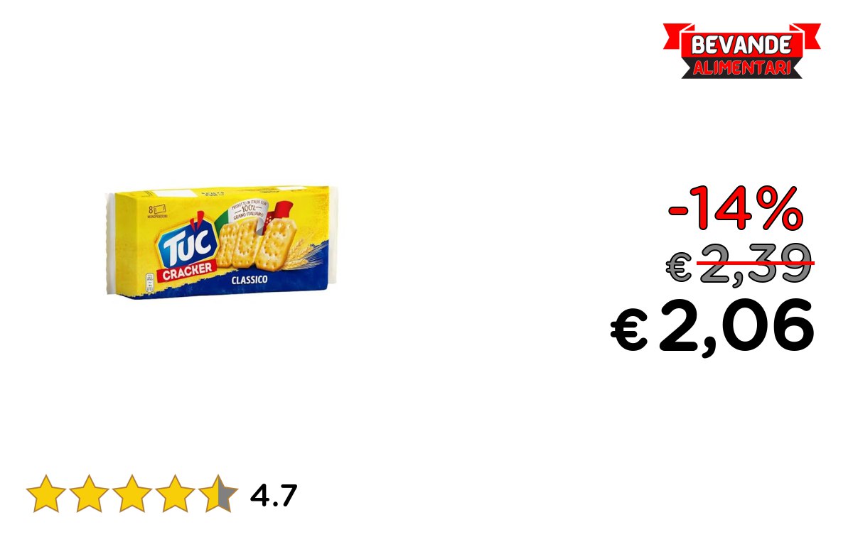 Tuc Cracker Classico fino al 14% di sconto