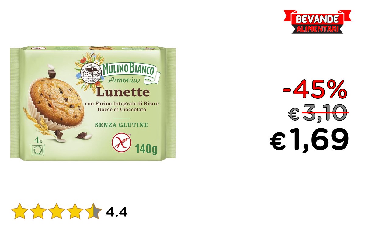 Mulino Bianco Lunette: fino al 45% di sconto Deal