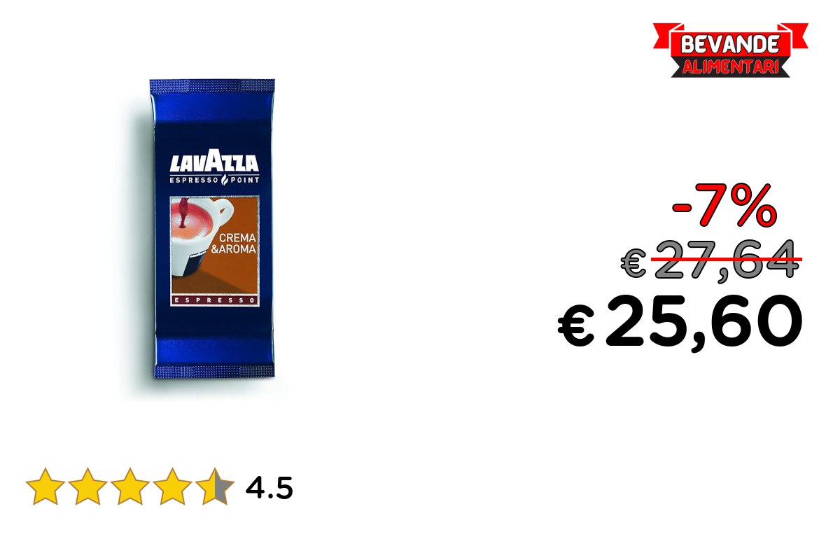 Lavazza Espresso Point fino al 7% di sconto
