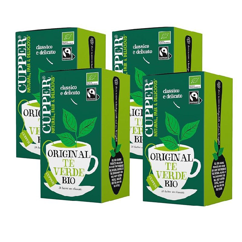 CUPPER Tè Verde Biologico fino al 50% di sconto Deal