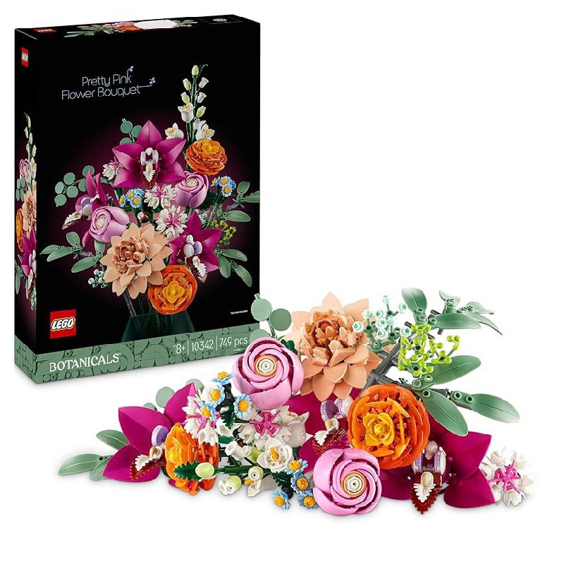 LEGO Botanicals – Bouquet di Fiori Rosa fino al 45% di sconto