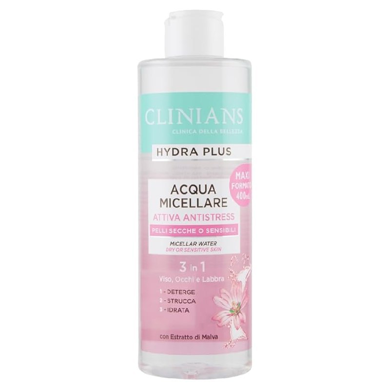 CLINIANS HYDRA PLUS acqua micellare fino al 50% off