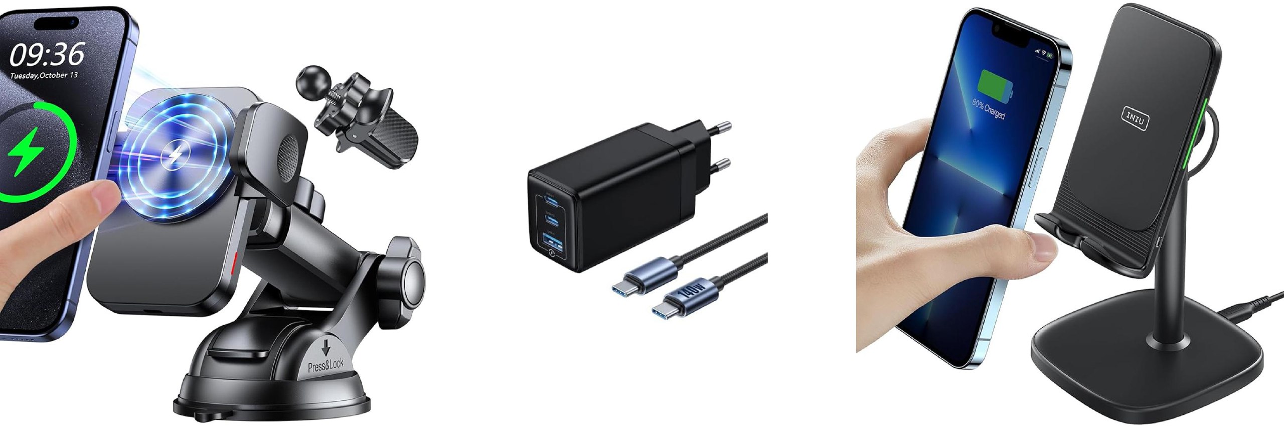 Caricatori Wireless e NOHON: fino al 63% di sconto