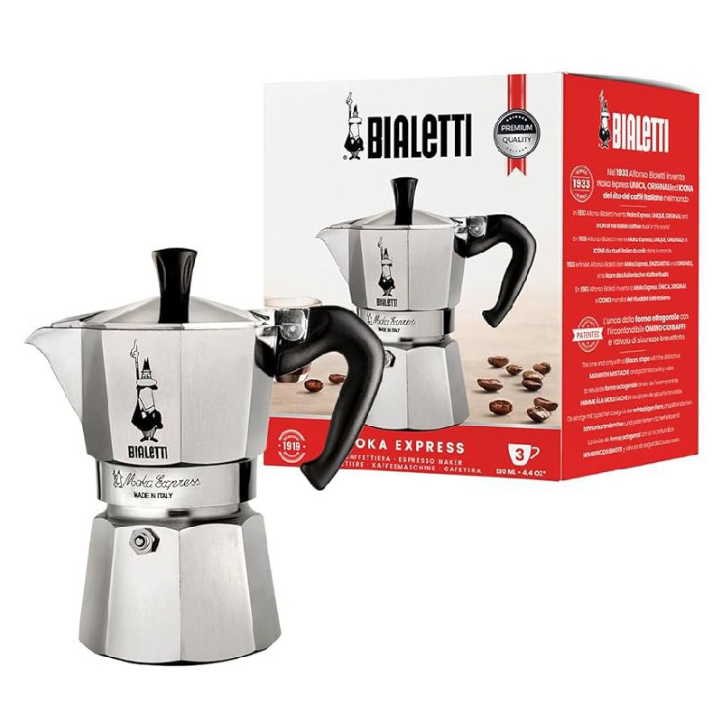 Bialetti Moka 3 Tazze fino al 44% di sconto Deal