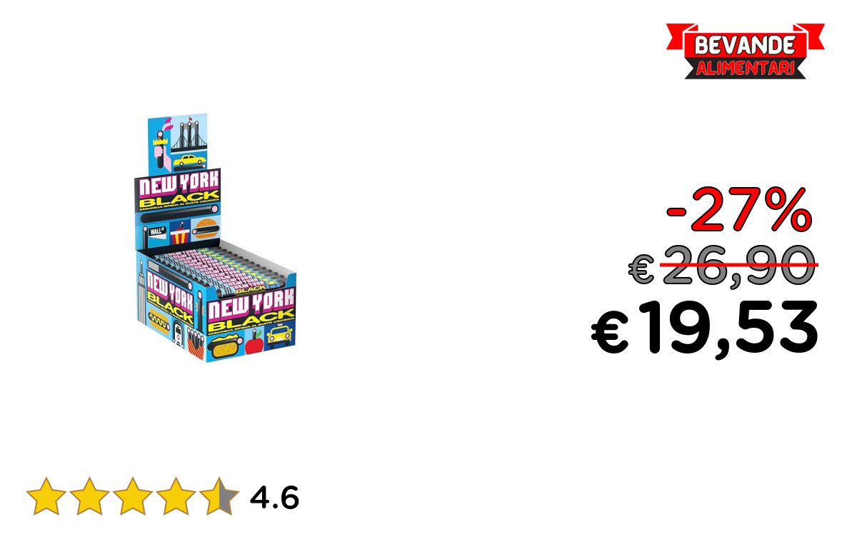 Gelco New York Black fino al 27% di sconto Deal