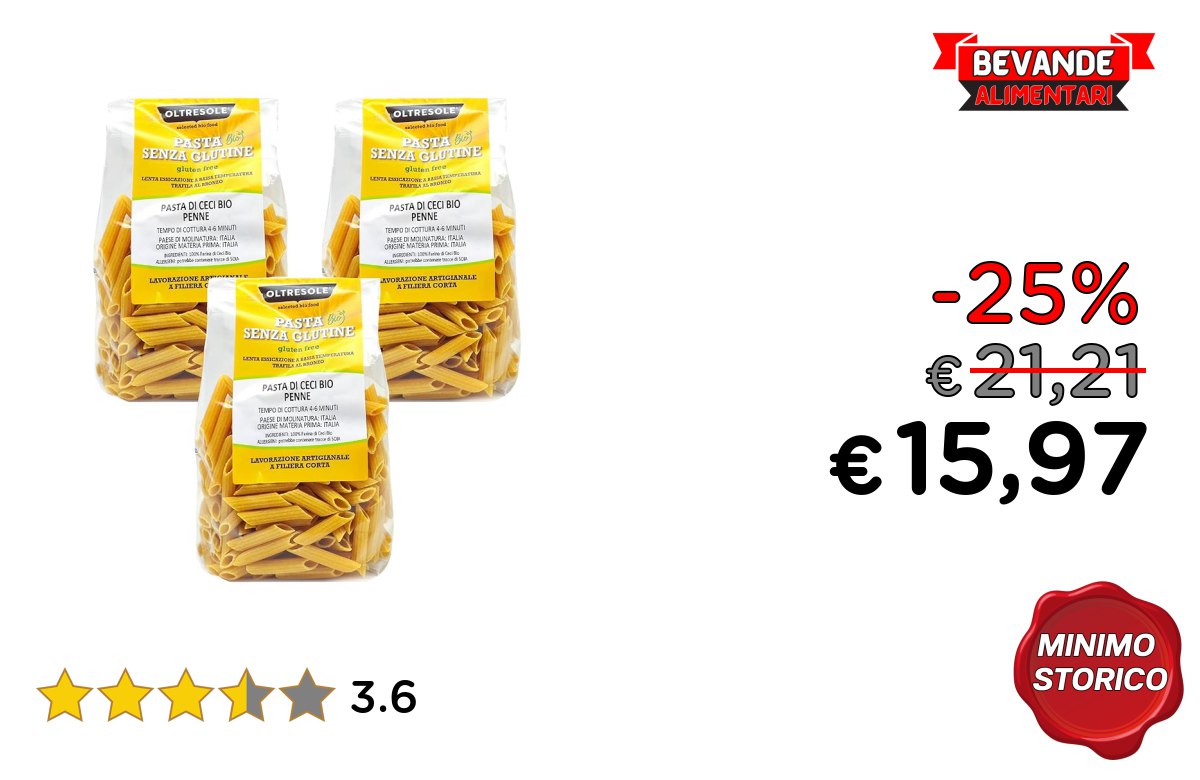 Oltresole Pasta di Ceci fino a 25% di sconto