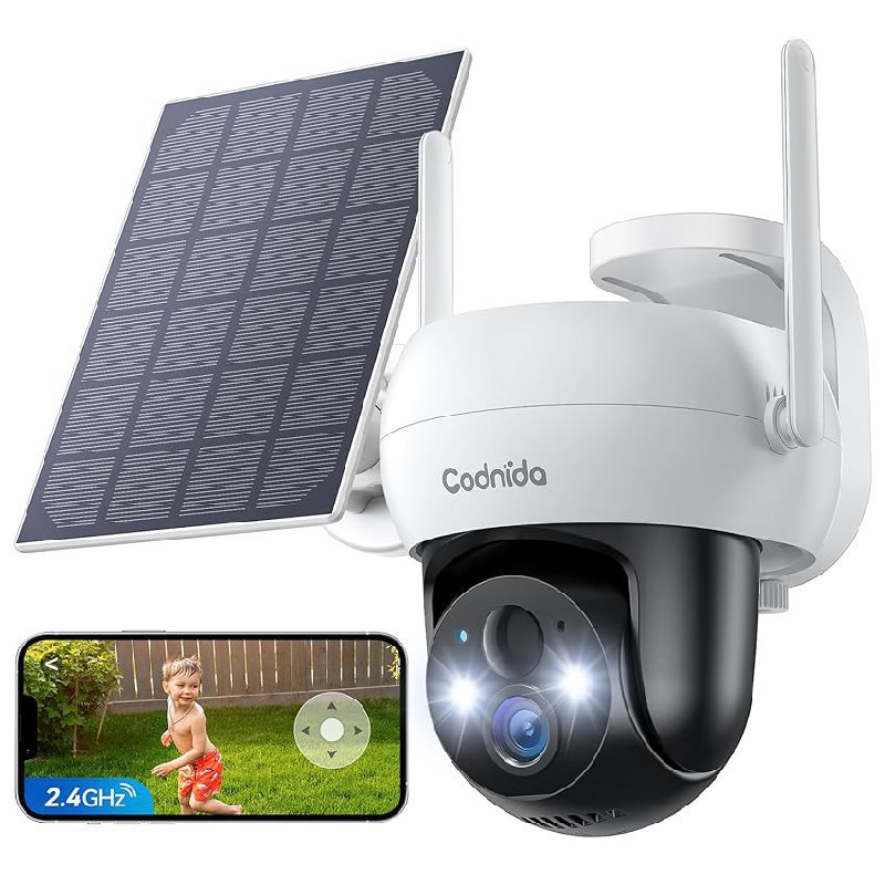 Codnida 2K Telecamera Wi-Fi Esterno: fino al 25% off Deal