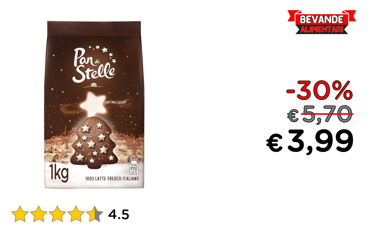 Pan di Stelle Biscotti fino al 30% di sconto