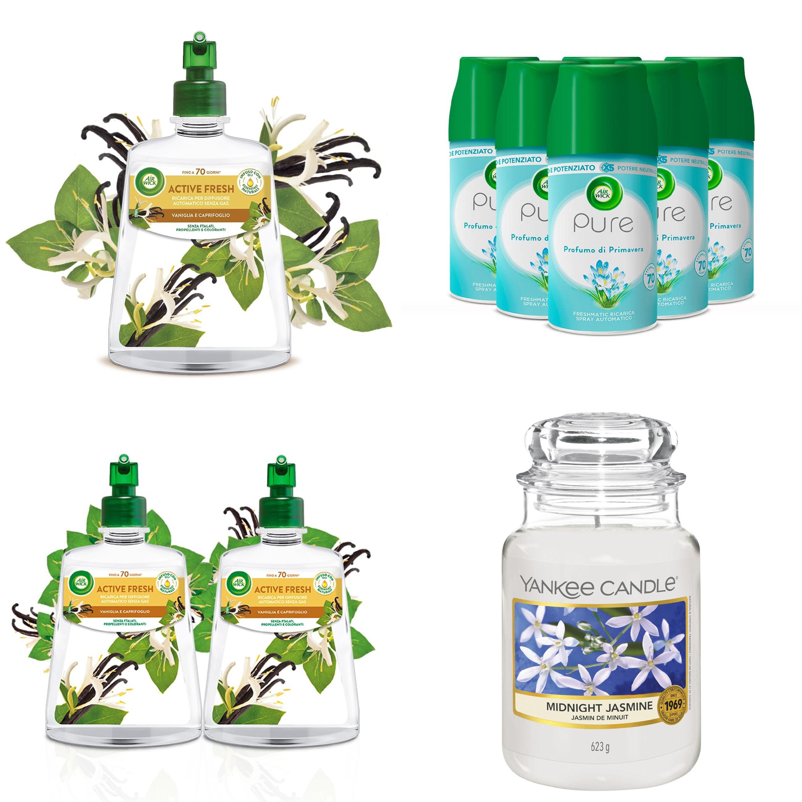 Airwick e Yankee Candle: fino al 34% di sconto