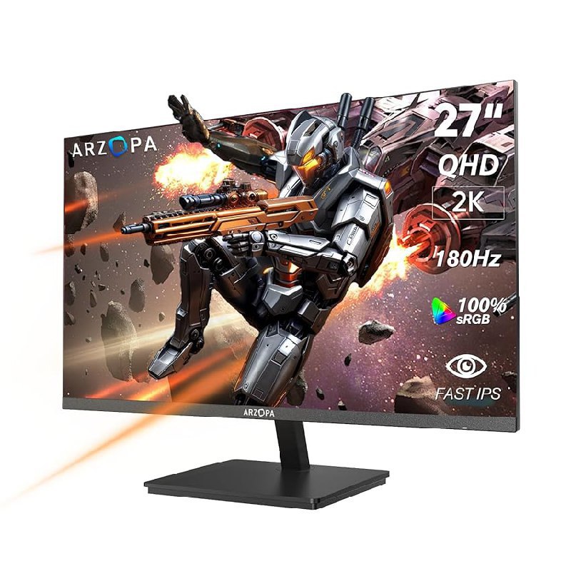 ARZOPA Monitor da Gaming 27″ fino al 50% di sconto Deal