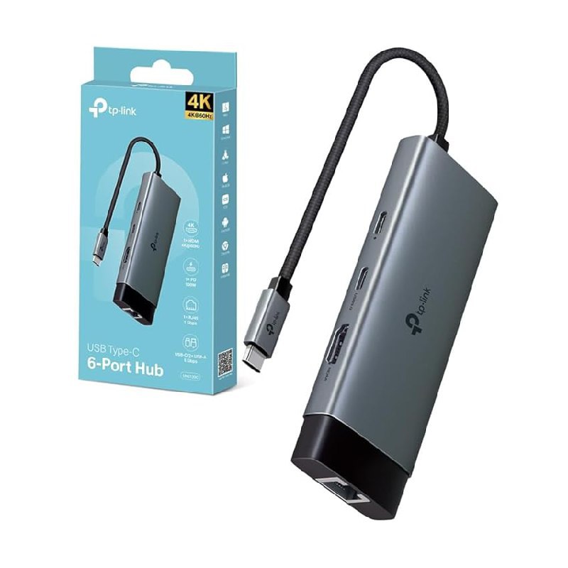 TP-Link UH6120C Hub USB C fino al 40% di sconto