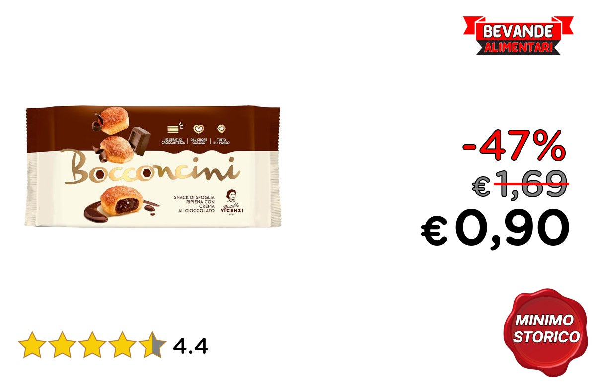 Matilde Vicenzi – Bocconcini: Fino al 47% di Sconto