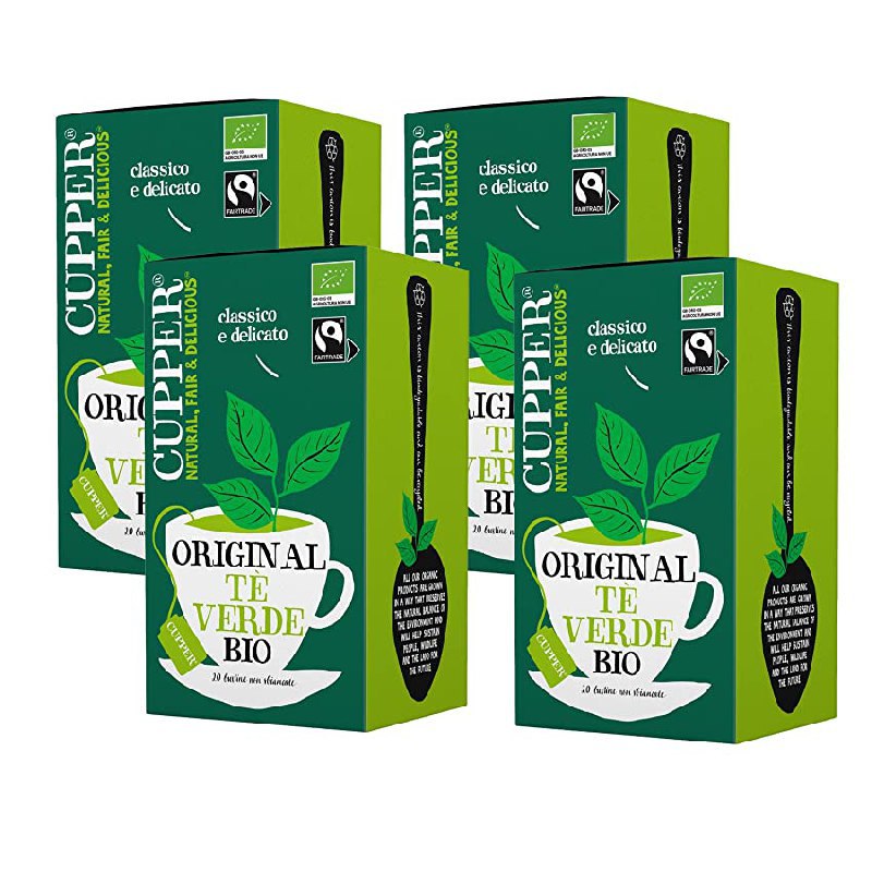 Cupper Tè Verde Biologico: fino al 33% di sconto