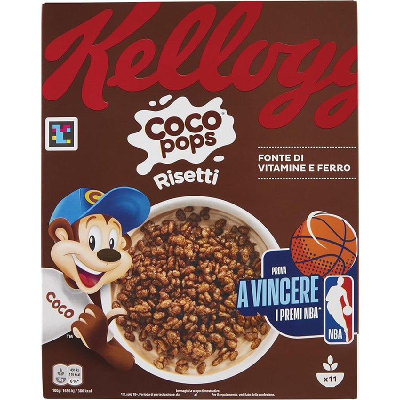 Kellogg’s Cereali Coco Pops Risetti fino al 50% di sconto