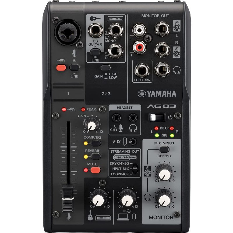 Mixer Yamaha AG03MK2: fino al 20% di sconto Deal