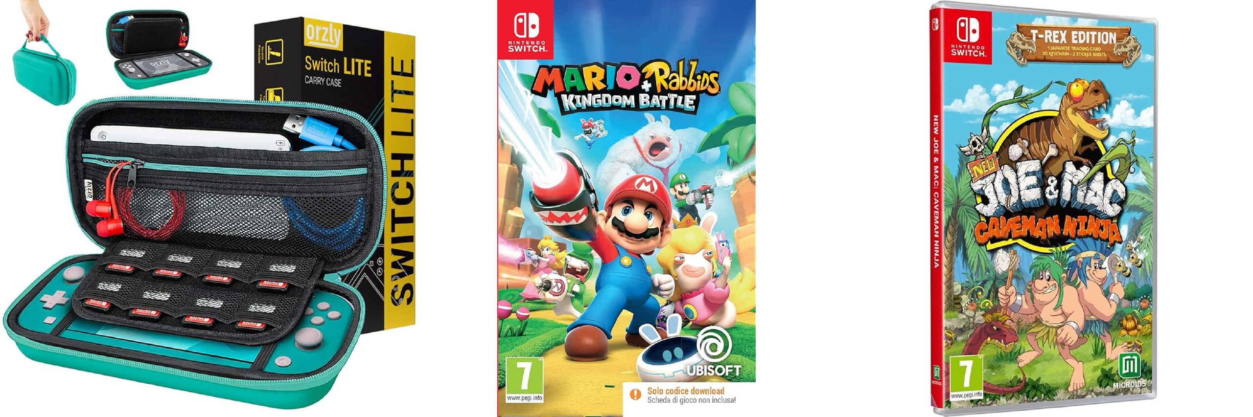 Custodia Nintendo Switch Lite: fino al 56% di sconto